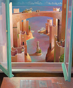 Schilderijen van de kunstschilder Michiel Schrijver bekijken en kopen bij galerie Wildevuur