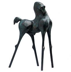 Jumper | dieren beeld in brons van Anton ter Braak koopt u nu online! ✓Hoogste kwaliteit & service ✓Veilig betalen ✓Gratis verzending