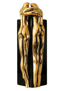 Small Talk | model beeld in brons van Anton ter Braak koopt u nu online! ✓Hoogste kwaliteit & service ✓Veilig betalen ✓Gratis verzending