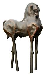 Leonardo 2 | dieren beeld in brons van Anton ter Braak koopt u nu online! ✓Hoogste kwaliteit & service ✓Veilig betalen ✓Gratis verzending