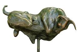 Bullet Proof | dieren beeld in brons van Anton ter Braak koopt u nu online! ✓Hoogste kwaliteit & service ✓Veilig betalen ✓Gratis verzending