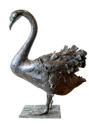 Zwarte zwaan | bronzen beeld van een vogel van Coba koster koopt u nu online! ✓Hoogste kwaliteit ✓Veilig betalen ✓Gratis verzending