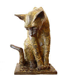 Siamees | bronzen beeld van een kat van Coba koster koopt u nu online! ✓Hoogste kwaliteit & service ✓Veilig betalen ✓Gratis verzending