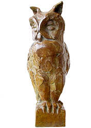 Ransuil | bronzen beeld van een uil van Coba koster koopt u nu online! ✓Hoogste kwaliteit & service ✓Veilig betalen ✓Gratis verzending