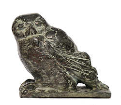 Sneeuwuiltje | bronzen beeld van een uil van Coba koster koopt u nu online! ✓Hoogste kwaliteit & service ✓Veilig betalen ✓Gratis verzending