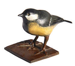 Koolmeesje | bronzen beeld van een vogeltje van Coba koster koopt u nu online! ✓Hoogste kwaliteit & service ✓Veilig betalen ✓Gratis verzending