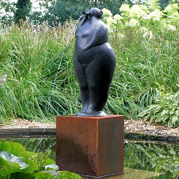 Marjolein fontein | bronzen vijverbeeld van Evert van Hemert koopt u nu online! ✓Hoogste kwaliteit & service ✓Veilig betalen ✓Gratis verzending