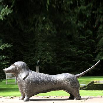 Quispel | dieren beeld in brons van Evert van Hemert koopt u nu online! ✓Hoogste kwaliteit & service ✓Veilig betalen ✓Gratis verzending