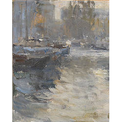 Noorderhaven III | stad schilderij van Flip Gaasendam koopt u nu online! ✓Hoogste kwaliteit ✓Veilig betalen ✓Gratis verzending