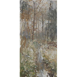 Bos bij Jacobspad II | landschap schilderij van Flip Gaasendam koopt u nu online! ✓Hoogste kwaliteit ✓Veilig betalen ✓Gratis verzending