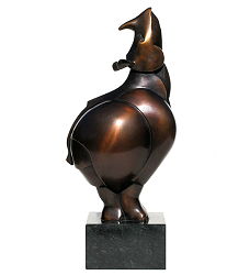 Dikke Dora | bronzen neushoorn beeld van Frans van Straaten koopt u nu online! ✓Hoogste kwaliteit & service ✓Veilig betalen ✓Gratis verzending