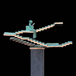 Which direction | bronzen beeld van Frans van Straaten koopt u nu online! ✓Hoogste kwaliteit & service ✓Veilig betalen ✓Gratis verzending