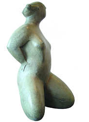 Anna | bronzen beeld van een vrouw van Jan de Graaf koopt u nu online! ✓Hoogste kwaliteit & service ✓Veilig betalen ✓Gratis verzending