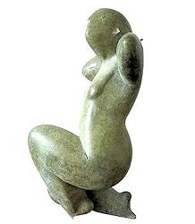 Emma | bronzen beeld van een vrouw van Jan de Graaf koopt u nu online! ✓Hoogste kwaliteit & service ✓Veilig betalen ✓Gratis verzending