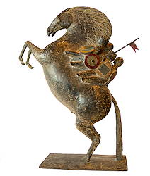 Heemskinderen | bronzen beeld van kinderen op een paard van Jan de Graaf koopt u nu online! ✓Veilig betalen ✓Gratis verzending