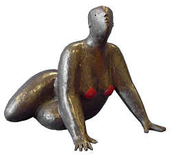 Baadster I | bronzen beeld van een vrouw van Jan de Graaf koopt u nu online! ✓Hoogste kwaliteit & service ✓Veilig betalen ✓Gratis verzending