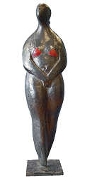 Tip Toe | bronzen beeld van een vrouw van Jan de Graaf koopt u nu online! ✓Hoogste kwaliteit & service ✓Veilig betalen ✓Gratis verzending