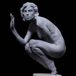 Trapped | model-mensen beeld in brons van Jana Buttner koopt u nu online! ✓Hoogste kwaliteit & service ✓Veilig betalen ✓Gratis verzending