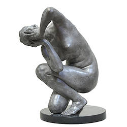 Weight of mind II | model-mensen beeld in brons van Jana Buttner koopt u nu online! ✓Hoogste kwaliteit & service ✓Veilig betalen ✓Gratis verzending