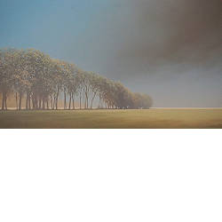 Langs de Aa VII | schilderij van een landschap in olieverf van Johan Abeling koopt u nu online! ✓Hoogste kwaliteit ✓Veilig betalen ✓Gratis verzending