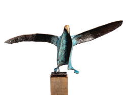 Albatros odyssee 1: De reis begint | bronzen beeld van Leon Veerman koopt u nu online! ✓Hoogste kwaliteit ✓Veilig betalen ✓Gratis verzending