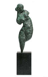 Danae | bronzen beeld van een vrouw van Marion Visione koopt u nu online! ✓Hoogste kwaliteit & service ✓Veilig betalen ✓Gratis verzending