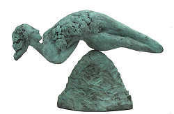 Mare klein| bronzen beeld van een vrouw van Marion Visione koopt u nu online! ✓Hoogste kwaliteit & service ✓Veilig betalen ✓Gratis verzending