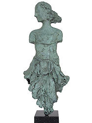 Verleidingsdans | bronzen beeld van een vrouw van Marion Visione koopt u nu online! ✓Hoogste kwaliteit ✓Veilig betalen ✓Gratis verzending