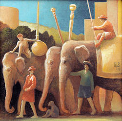 ZeeStreken 1 | architectuur schilderij van Michiel Schrijver koopt u nu online! ✓Hoogste kwaliteit & service ✓Veilig betalen ✓Gratis verzending