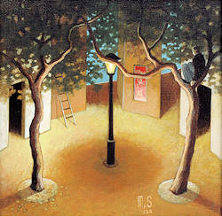 ZeeStreken 5 | architectuur schilderij van Michiel Schrijver koopt u nu online! ✓Hoogste kwaliteit & service ✓Veilig betalen ✓Gratis verzending