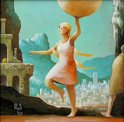 ZeeStreken 26 | architectuur schilderij van Michiel Schrijver koopt u nu online! ✓Hoogste kwaliteit & service ✓Veilig betalen ✓Gratis verzending