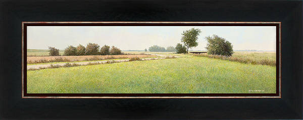 Langs de poldersloot