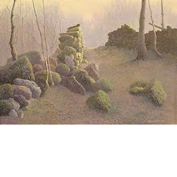 Stil pad 1 | landschap schilderij in acrylverf van Peter Durieux koopt u nu online! ✓Hoogste kwaliteit & service ✓Veilig betalen ✓Gratis verzending