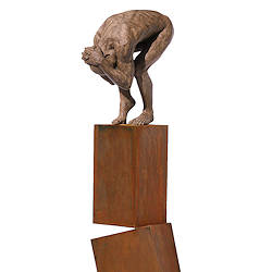 Luctor et Emergo | muurbeeld in brons van Philippe Timmermans koopt u nu online! ✓Hoogste kwaliteit & service ✓Veilig betalen ✓Gratis verzending