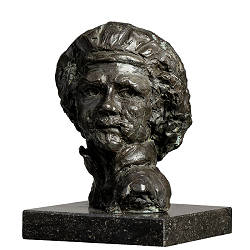 Rembrandt | model-mensen beeld in brons van Romee Kanis koopt u nu online! ✓Hoogste kwaliteit & service ✓Veilig betalen ✓Gratis verzending